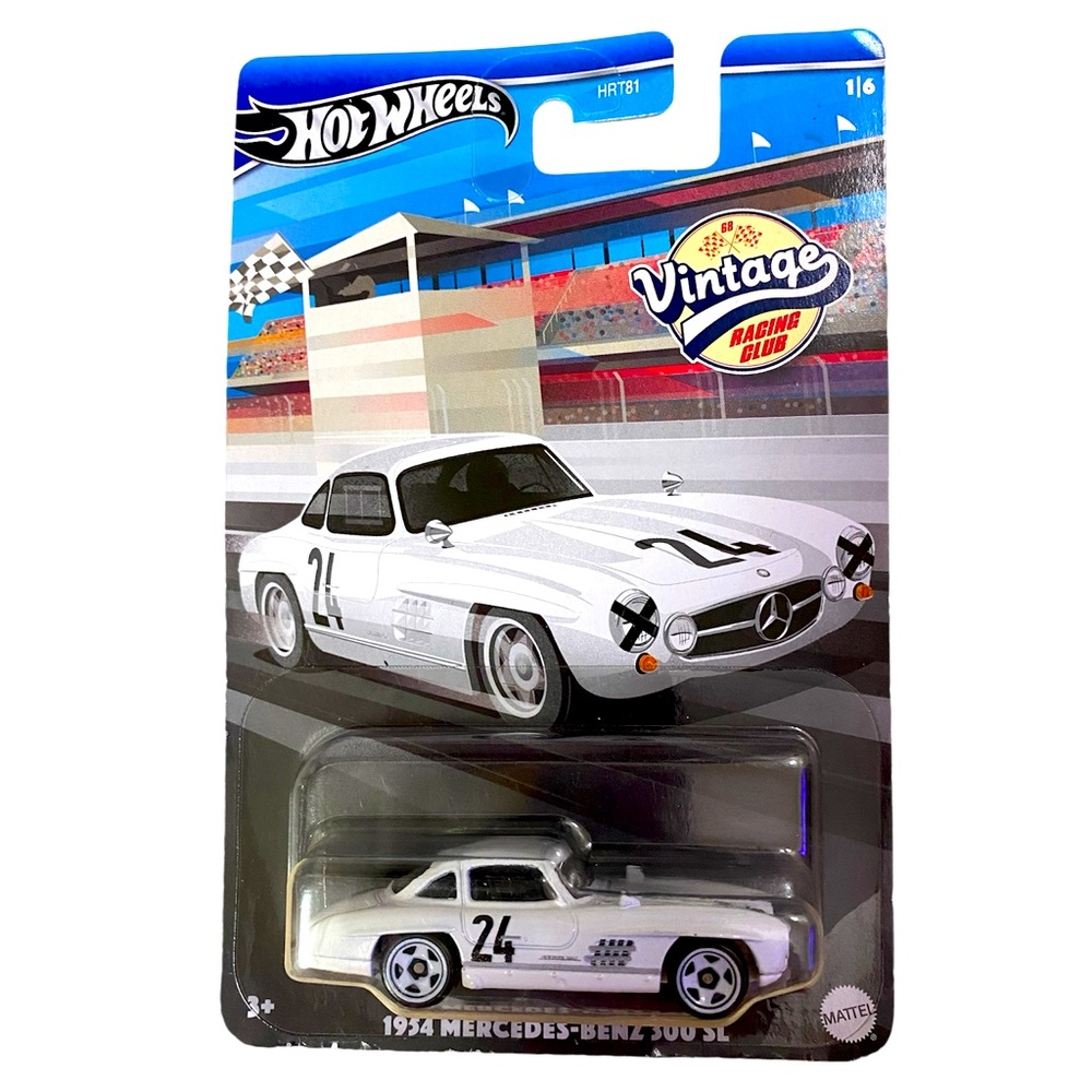 NEW Hot Wheels Vintage Racing Club 1954 Mercedes Benz 300 SL HRT81 Unopened